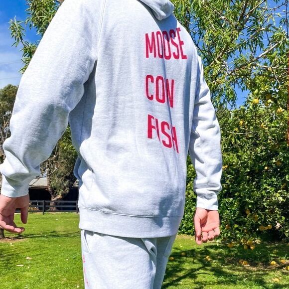 Moosecowfish Devon Hoodie Grey XL new‎ - Picture 3 of 5